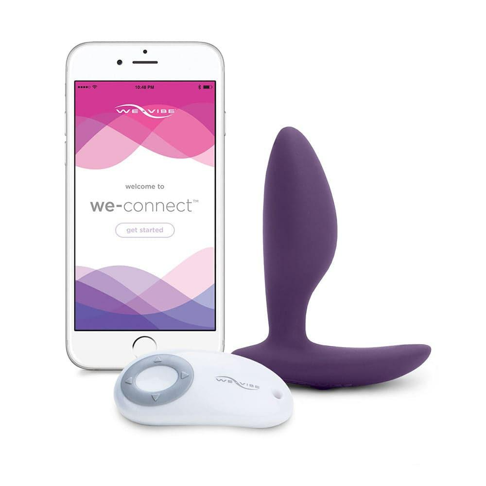 App Control Vibes | Ditto – Vibrating Anal Plug – We-Connect App – Purple App Control Vibes App Control Vibes