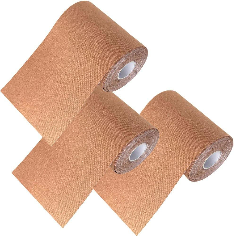 Compression Tops & Body Tape | 5″ Wide Roll Of Body T-Tape For Compression/Binding By Unique (3-Pack) Accessories Compression Tops & Body Tape