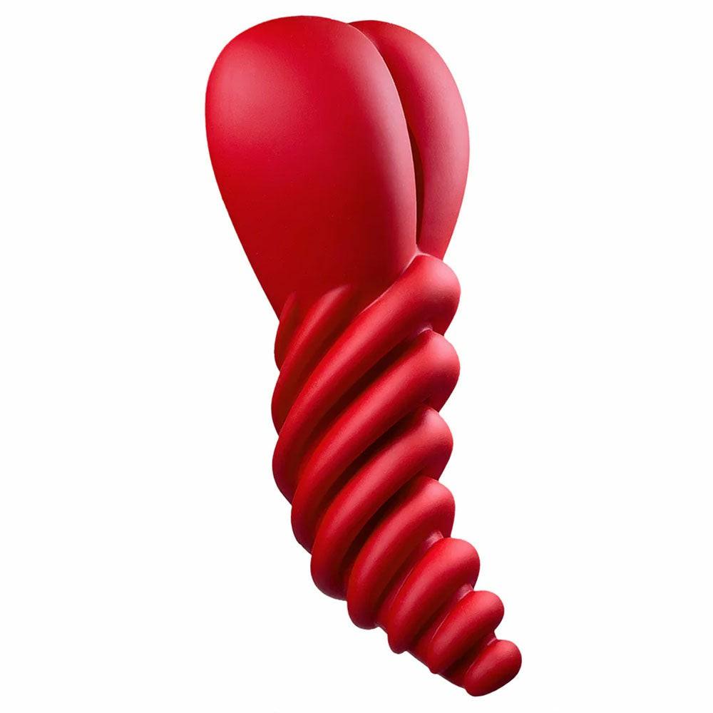 Dildo Accesssories | Luvgrind – Hybrid Dildo Base Stimulator Cover And Grinder – Red Dildo Accesssories Dildo Accesssories