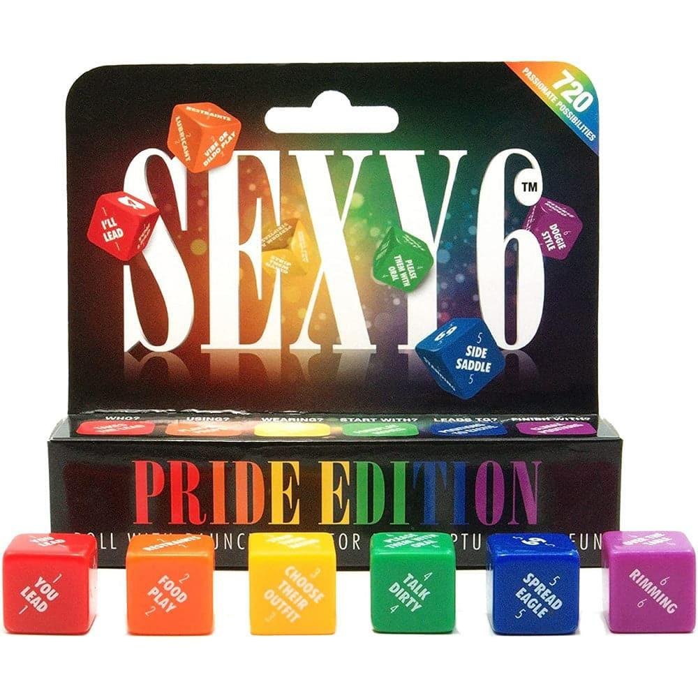 Games | Sexy 6 Adult Dice – Pride Edition Accessories Games