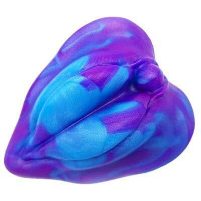 Grinders & Cushions | Labae – Silicone Heart Labia Grinder By Uberrime – Vivid Indigo To Vivid Violet Accessories Grinders & Cushions