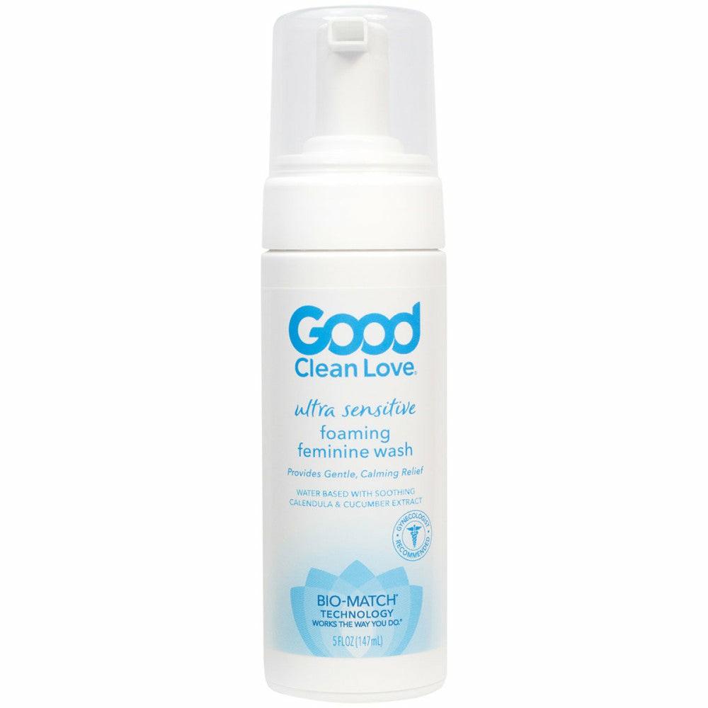 Lubricants & Condoms | Good Clean Love – Ultra Sensitive Foam Wash 5 Oz Accessories Lubricants & Condoms