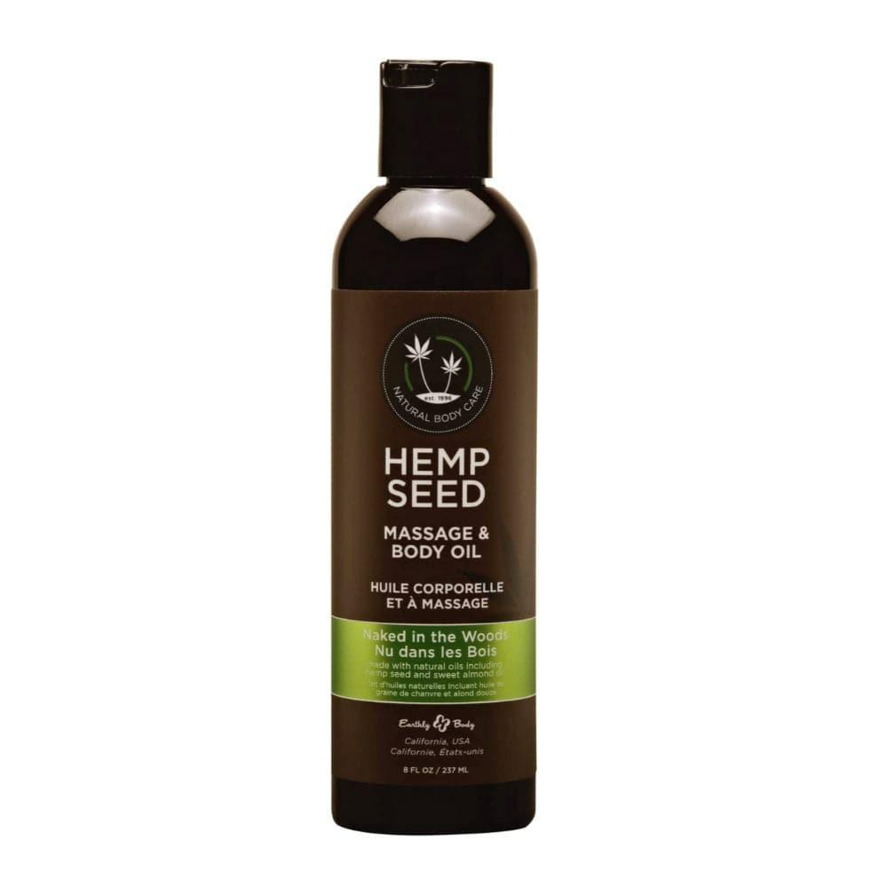 Massage Oil & Stimulating Gels | Earthly Body Hemp Seed Massage Oil – Naked In The Woods Accessories Massage Oil & Stimulating Gels