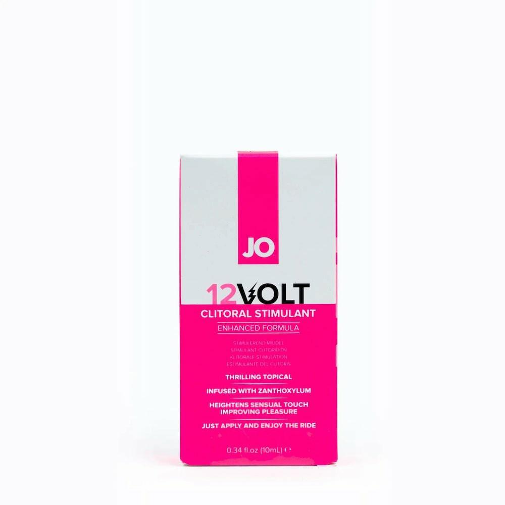 Massage Oil & Stimulating Gels | Jo 12 Volt Enhanced Clitoral Stimulant .34 Fl. Oz. Accessories Massage Oil & Stimulating Gels