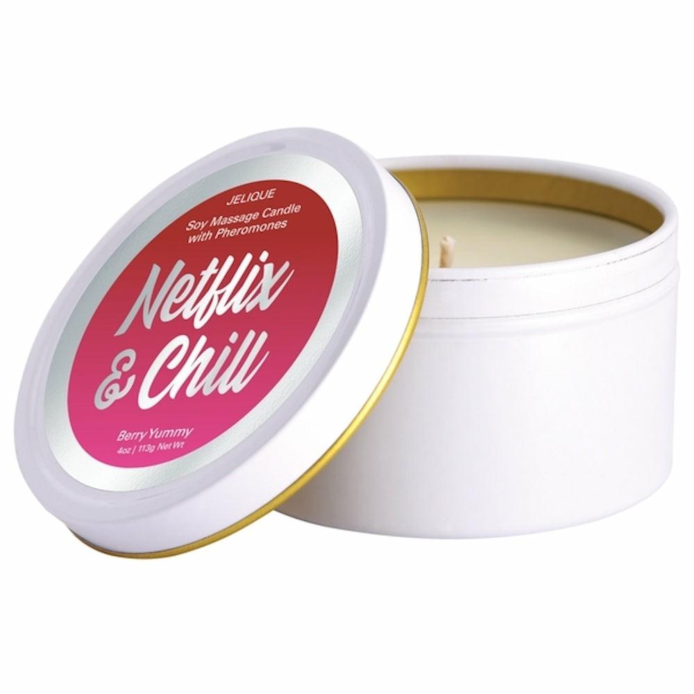 Massage Oil & Stimulating Gels | Netflix & Chill – Pheromone Massage Mood Candle – Berry Yummy Accessories Massage Oil & Stimulating Gels