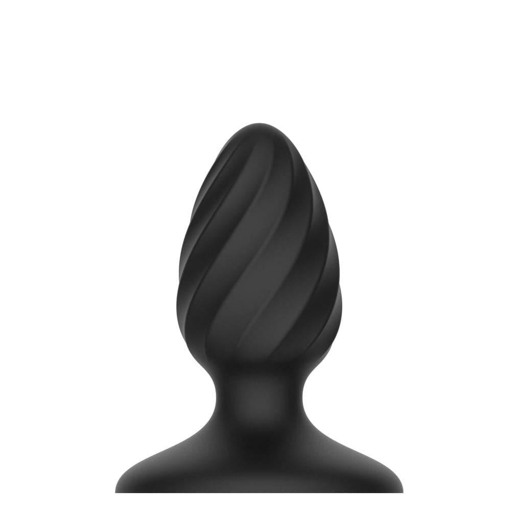 Plugs/Vibes | B-Plug Swirl Silicone Butt Plug – Black Pegging/Plugs Plugs/Vibes