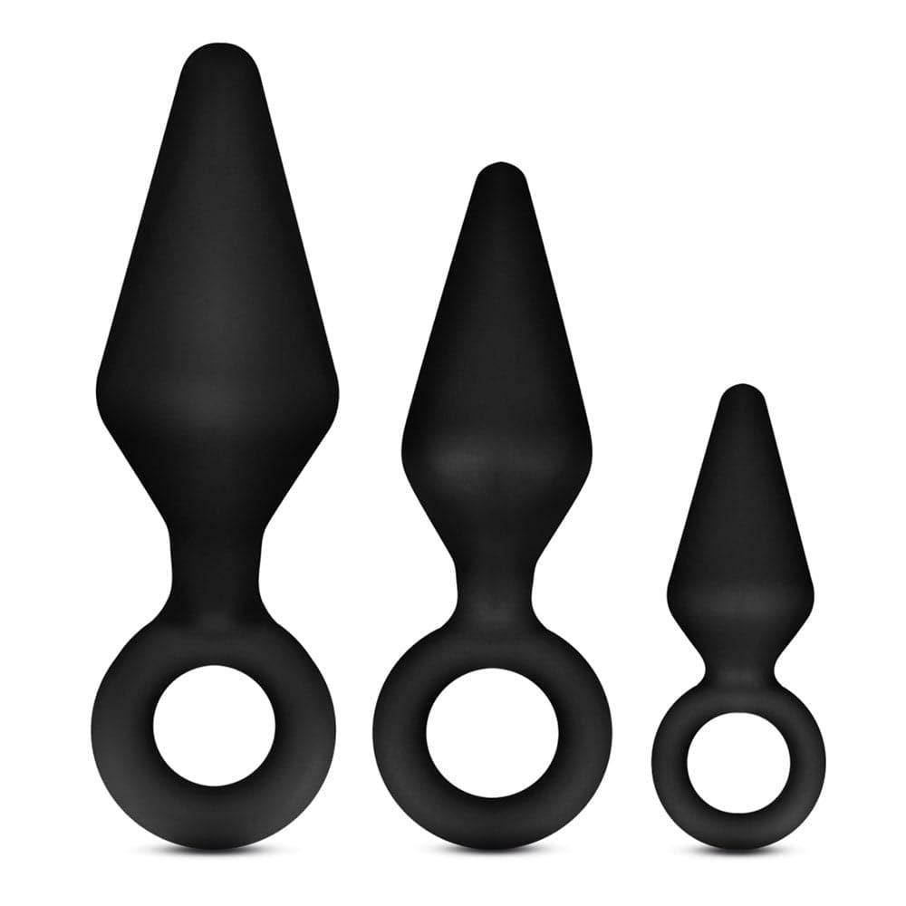 Plugs/Vibes | Luxe Night Rimmer Anal Plug Kit – Black Pegging/Plugs Plugs/Vibes