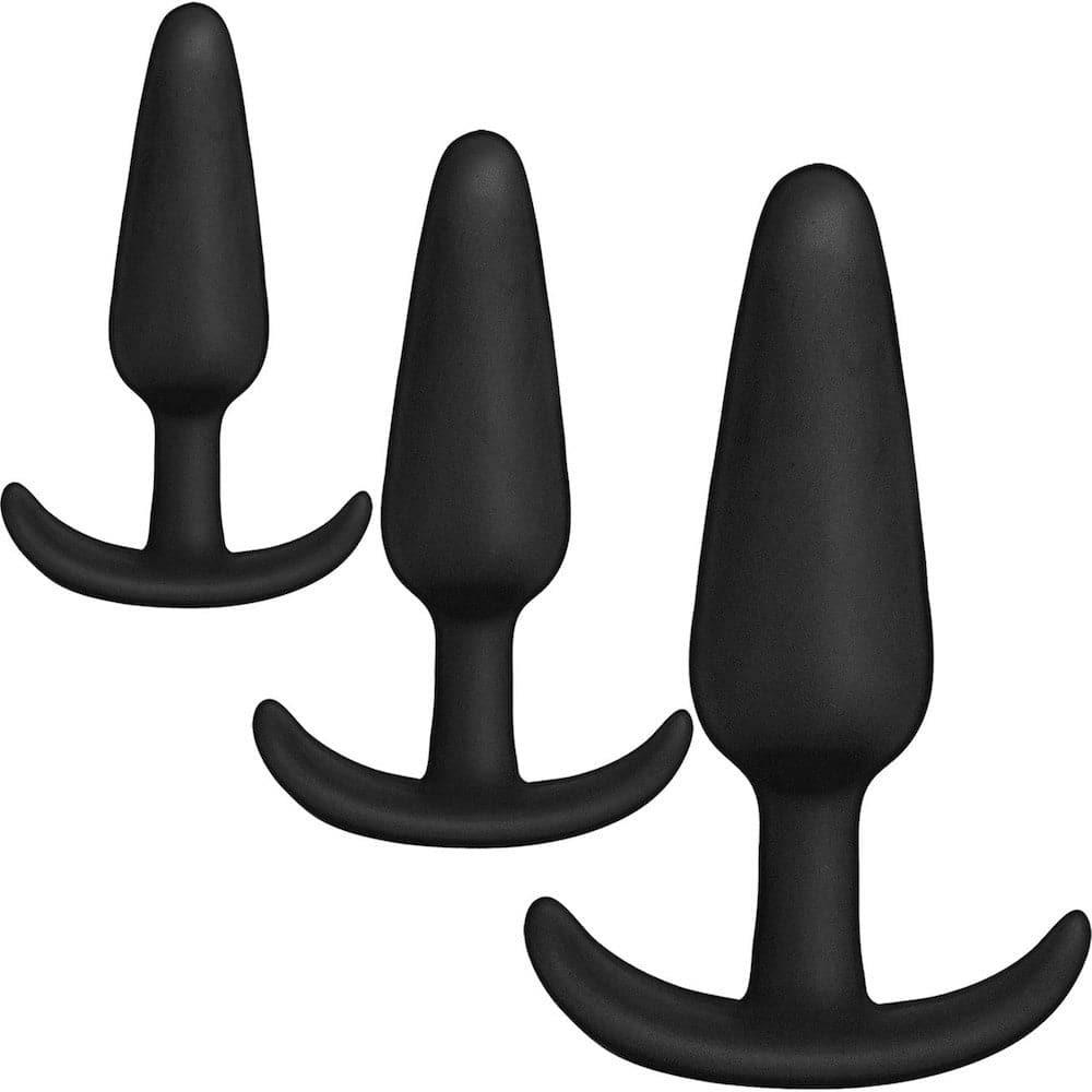 Plugs/Vibes | Mood Naughty Anal Plug Training Set – Black Pegging/Plugs Plugs/Vibes