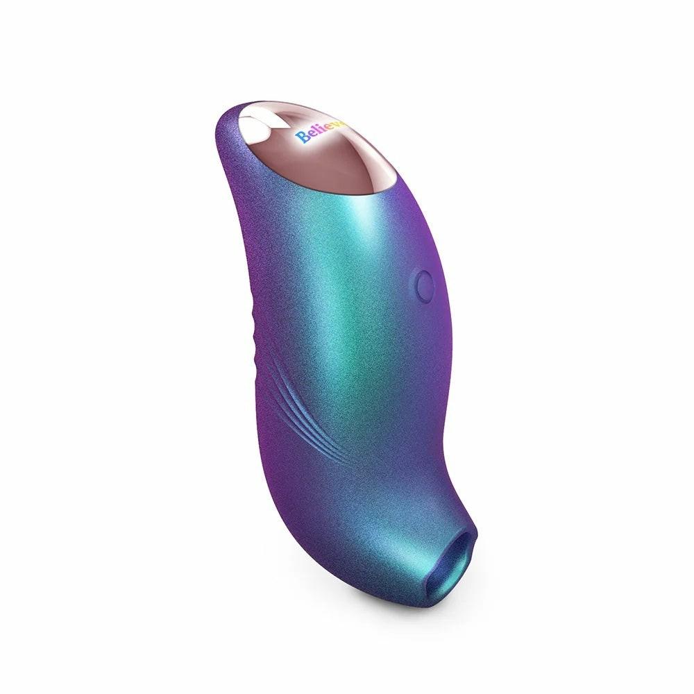 Pulsators & Air Stimulators | Believer Iridescent Turquoise Flapping Clitoral Stimulator Pulsators & Air Stimulators Pulsators & Air Stimulators