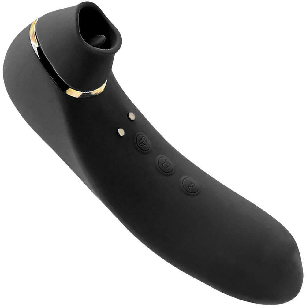 Pulsators & Air Stimulators | Nü Sensuelle Trinitii 26-Function Rechargeable Flickering Tongue Vibrator –  18K Gold &Black Pulsators & Air Stimulators Pulsators & Air Stimulators