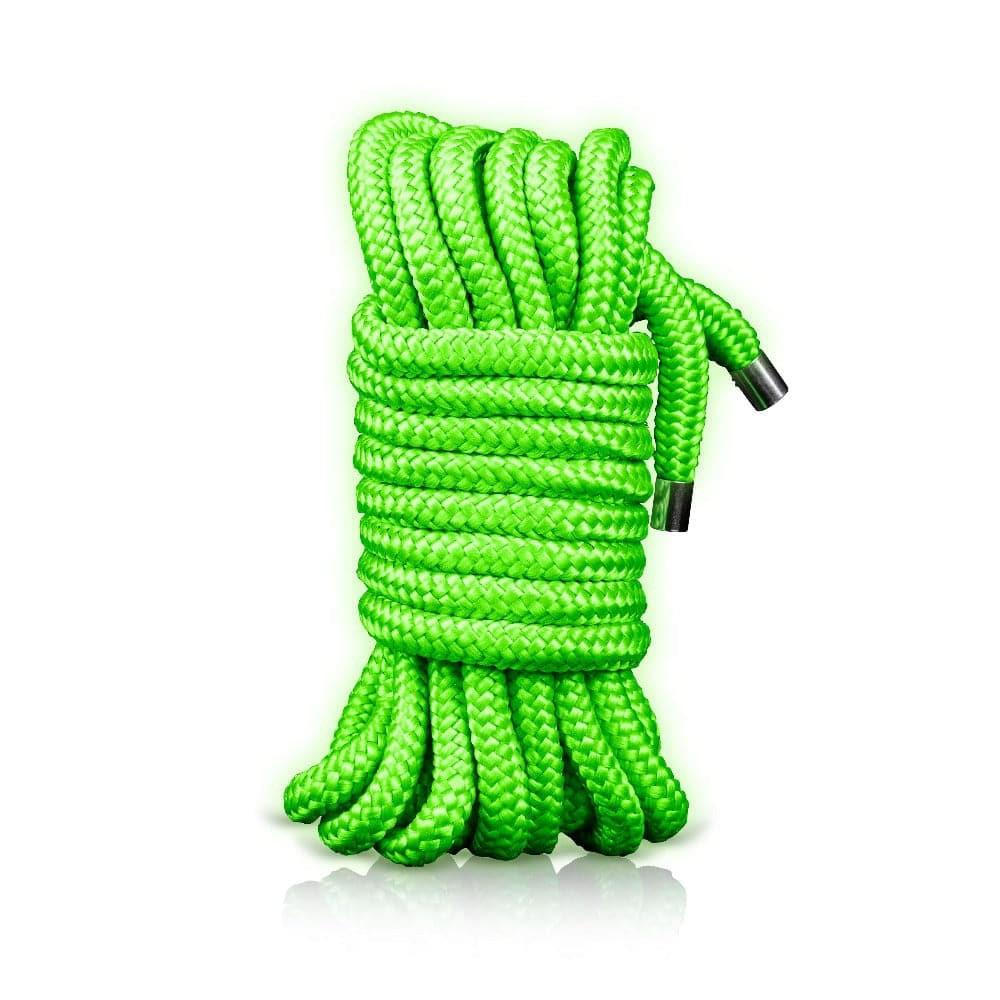 Restraints & Impact Play | Ouch! Glow In The Dark Binding Rope – 16.4 Ft Accessories Restraints & Impact Play