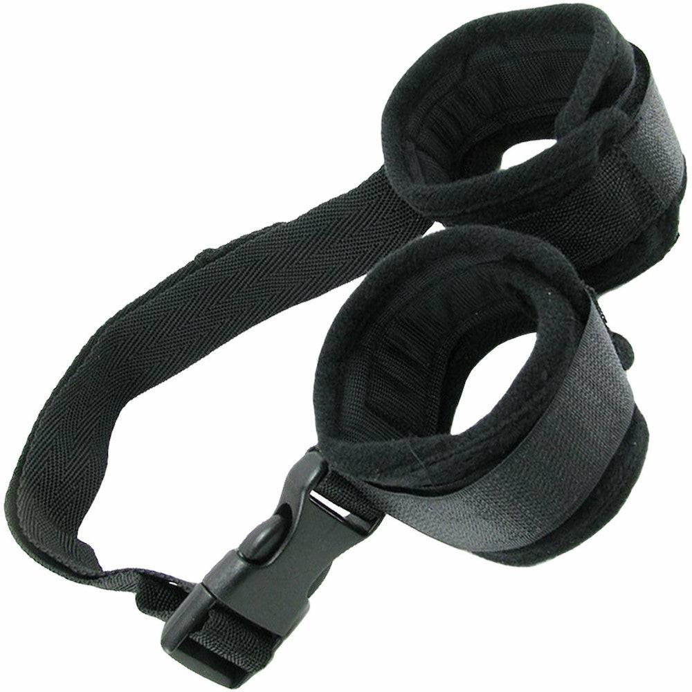 Restraints & Impact Play | Sex & Mischief Adjustable Black Hand Cuffs Accessories Restraints & Impact Play