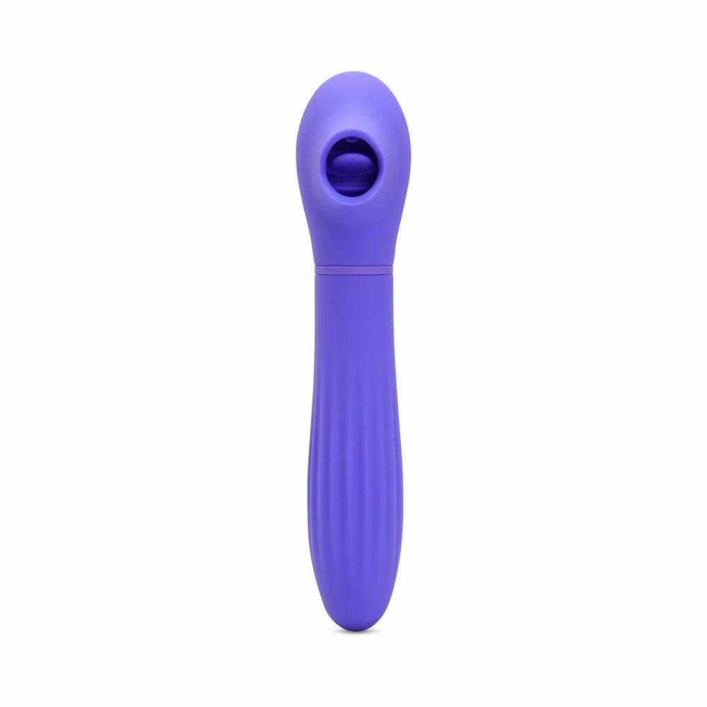 Tongue & Licker Vibes | Triple Action Daisy Flickering Tongue Thrusting Vibrator – Ultra Violet Tongue & Licker Vibes Tongue & Licker Vibes