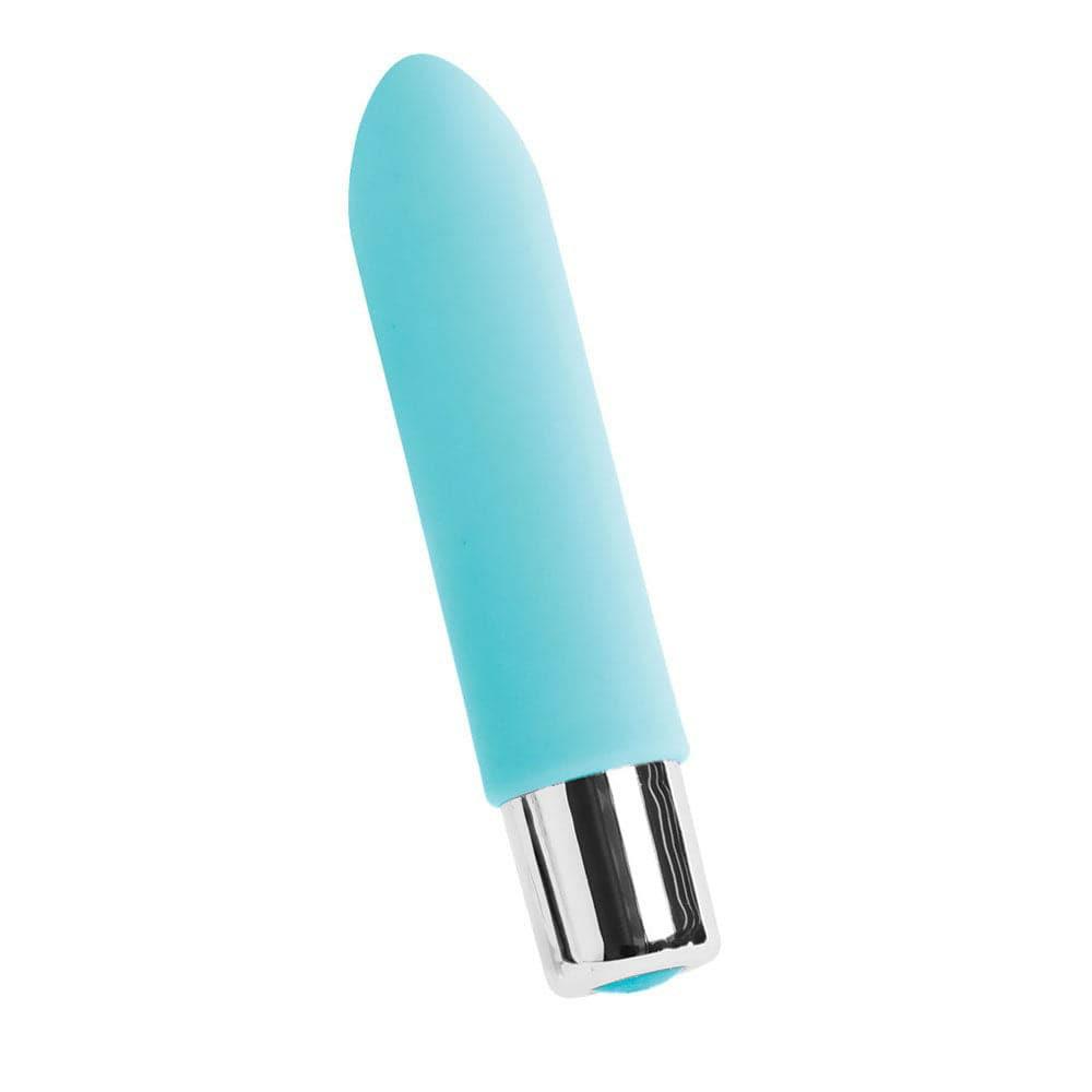 Bullet Vibes | Bam Mini Silicone Bullet Vibe – Rechargeable – Turquoise Bullet Vibes Bullet Vibes