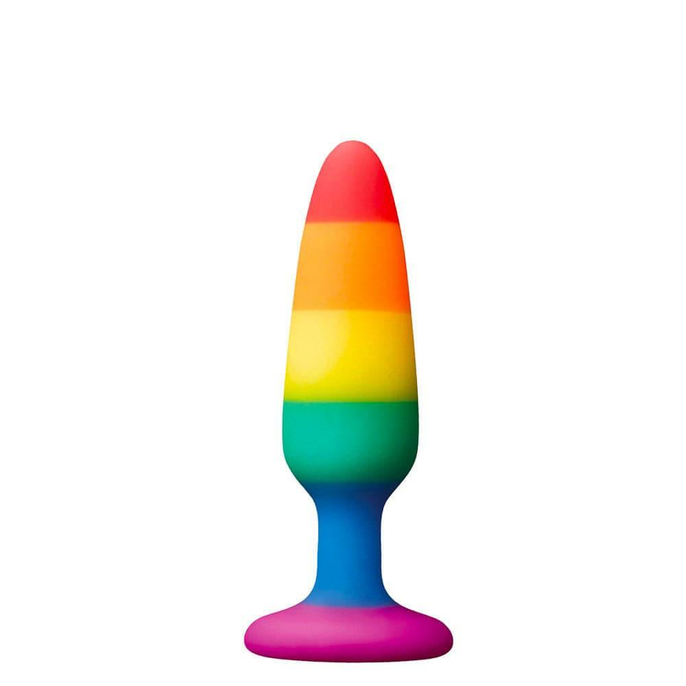 Plugs/Vibes | Rainbow Colours Pleasure Anal Plug – Small Pegging/Plugs Plugs/Vibes