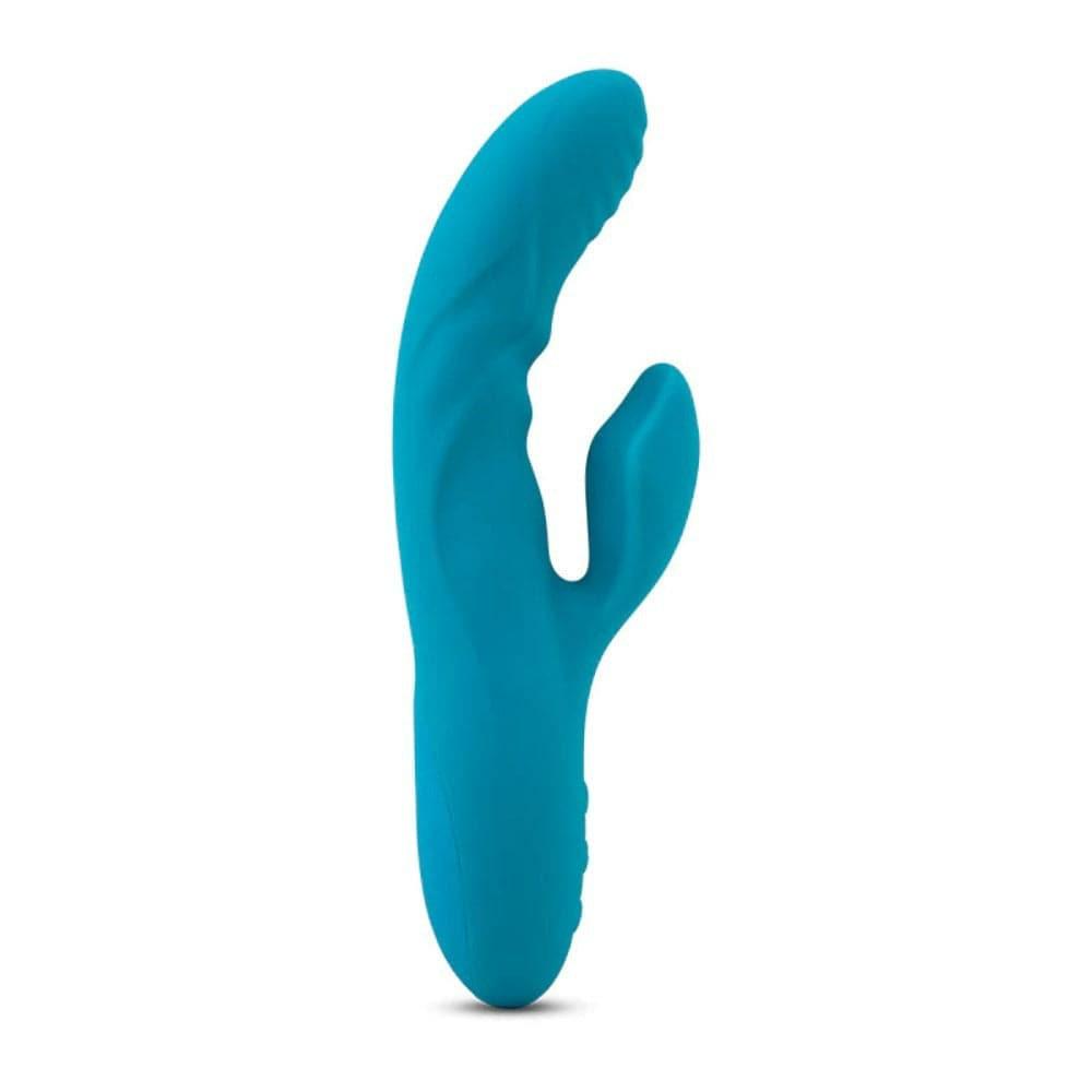 Positioning & Accessibility Aides / Bedroom Furniture | Kiah Nubii Silicone Dual Stimulation Vibe By Nü Sensuelle – Teal Accessories Positioning & Accessibility Aides / Bedroom Furniture